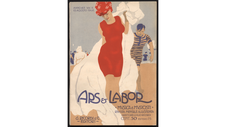 Ars et Labor. Illustration von Marcello Dudovich, 1908