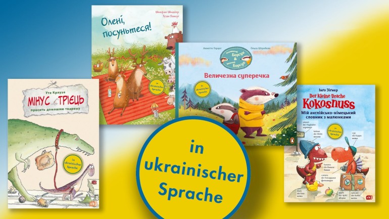 „Kleiner Dachs &amp; großer Dachs“, „Minus Drei wünscht sich ein Haustier“, „Platz da, ihr Hirsche!“ und „Der kleine Drache Kokosnuss“