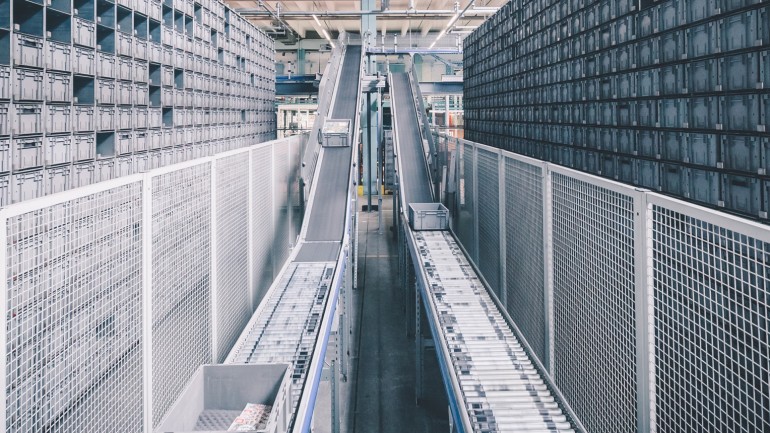 Innenaufnahme des Lagers