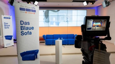 Das Blaue Sofa live und digital zur Frankfurter Buchmesse 2020 – aus Berlin 