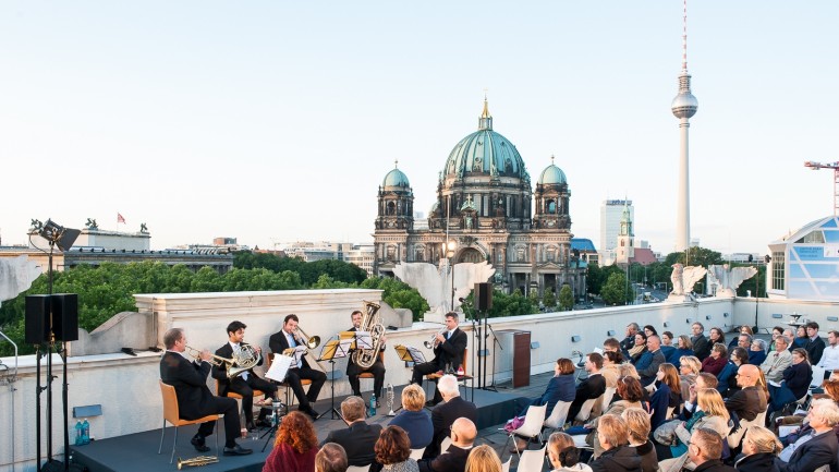 Musikalische Soirée mit dem Blechbläserensemble des Deutschen Symphonie Orchesters, 2014