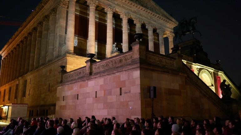 UFA Filmnächte 2014 auf dem Kolonnadenhof der Museumsinsel