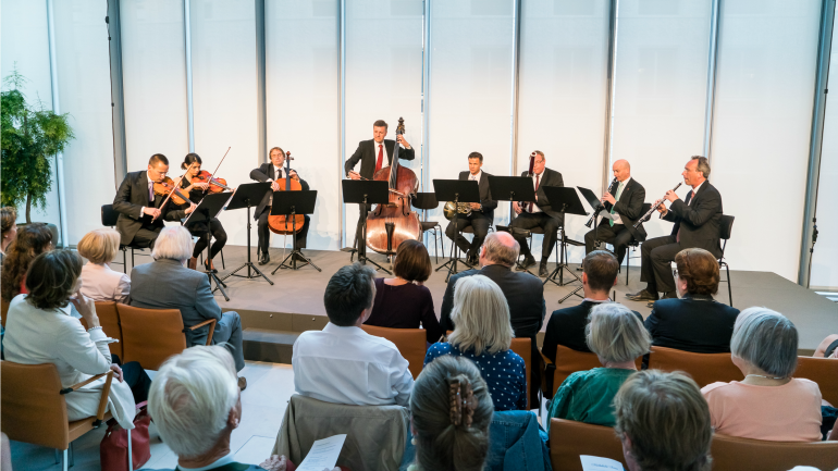 Das Polyphonia Ensemble Berlin spielt Stücke von Mozart, Poulenc und Spohr
