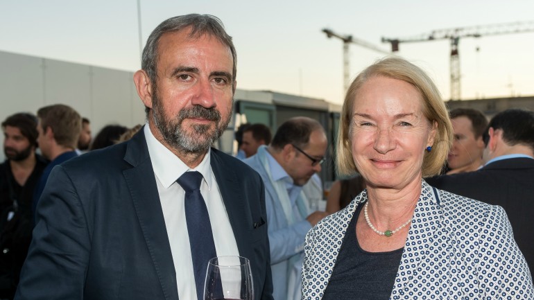 Prof. Dr. Dr. Hermann Parzinger, Präsident der Stiftung Preußischer Kulturbesitz und Barbara Schneider-Kempf, Generaldirektorin der Staatsbibliothek zu Berlin