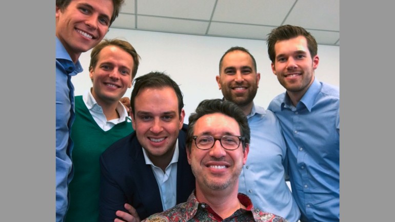 Team Meeting in New York: Nicolas Tobis, Benedikt Dalkmann, Chris van Wijnen, Mike Mutka, Ramez Mikdashi und Julius Dingel (v. l.)