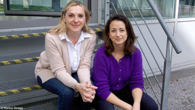 Barbara Scheuer und Mariam En Nazer (v. l.) © Markus Desaga 