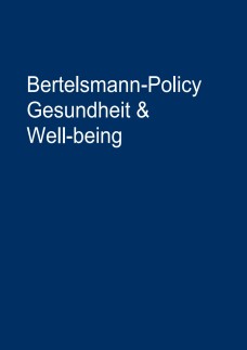 Bertelsmann Policy Gesundheit &amp; Well-being